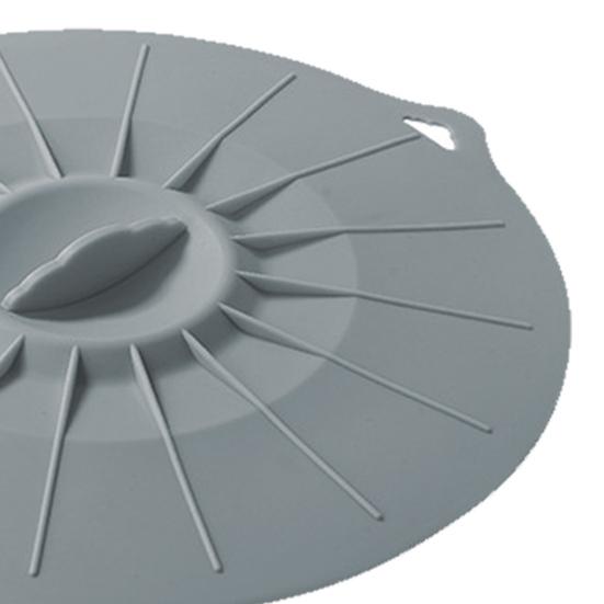 5Pcs Silicone Lid Set for Bowls Pots Microwave Safe Food Covers Multi-Size Leakproof Container Lids with Hanging Holes