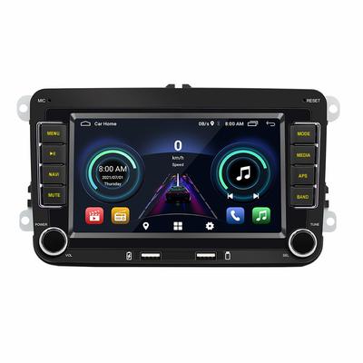 Автомобильное радио Autoradio 7 дюймов для VW Golf/Passat/Seat/Polo CarPlay Android 13 GPS навигация WiFi Bluetooth RDS FM радио 2 ГБ+32 ГБ