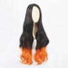 Anime Cosplay Wig Synthetic Hair Demon Slayer Kamado Nezuko Cosplay Wig  Long Curly Costume Wigs