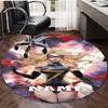 Personalized M-Marvel Round Chair Office Rug - Perfect for Mat, Office Chair & More - Ideal Gift for Birthdays and Holidays