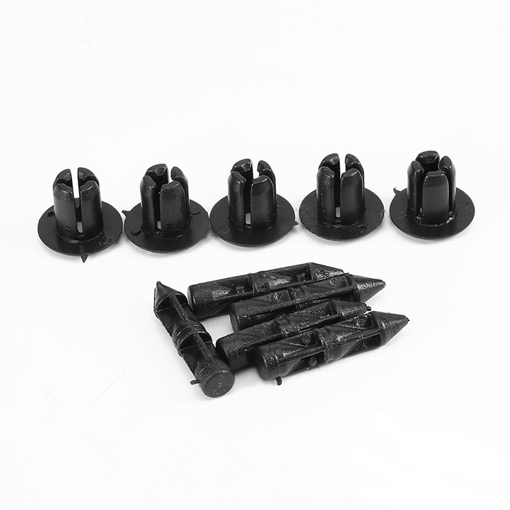 Автомобильный стайлинг 100 шт. 6 мм пластиковые заклепки для обтекателя мотоцикла TRIM Clips для Honda для Yamaha Suzuki