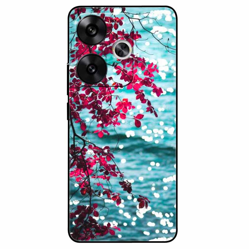 Чехлы для Xiaomi Poco F6 Мягкие силиконовые Защитные Модные ТПУ Задние крышки для телефона Для Xiaomi Poco F6 Pro/Redmi Turbo 3 ТПУ Чехлы