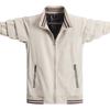 Men's Jacket Business Casual Stand Collar Loose Fitting Jacket Men