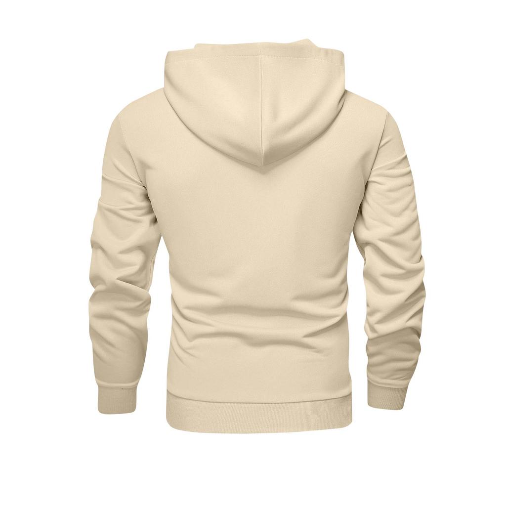 Мужской худи с принтом и спортивные штаны, повседневный спортивный костюм