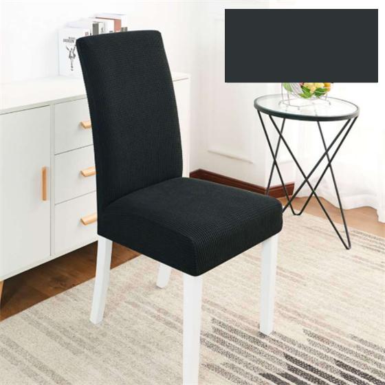 Вязаный чехол на стул, съемный антигрязный чехол на сиденье, протектор стула для вечеринки, домашнего декора