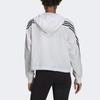 adidas Спортивная одежда Future Icons Женская тканая ветровка Белый Черный HE4177
