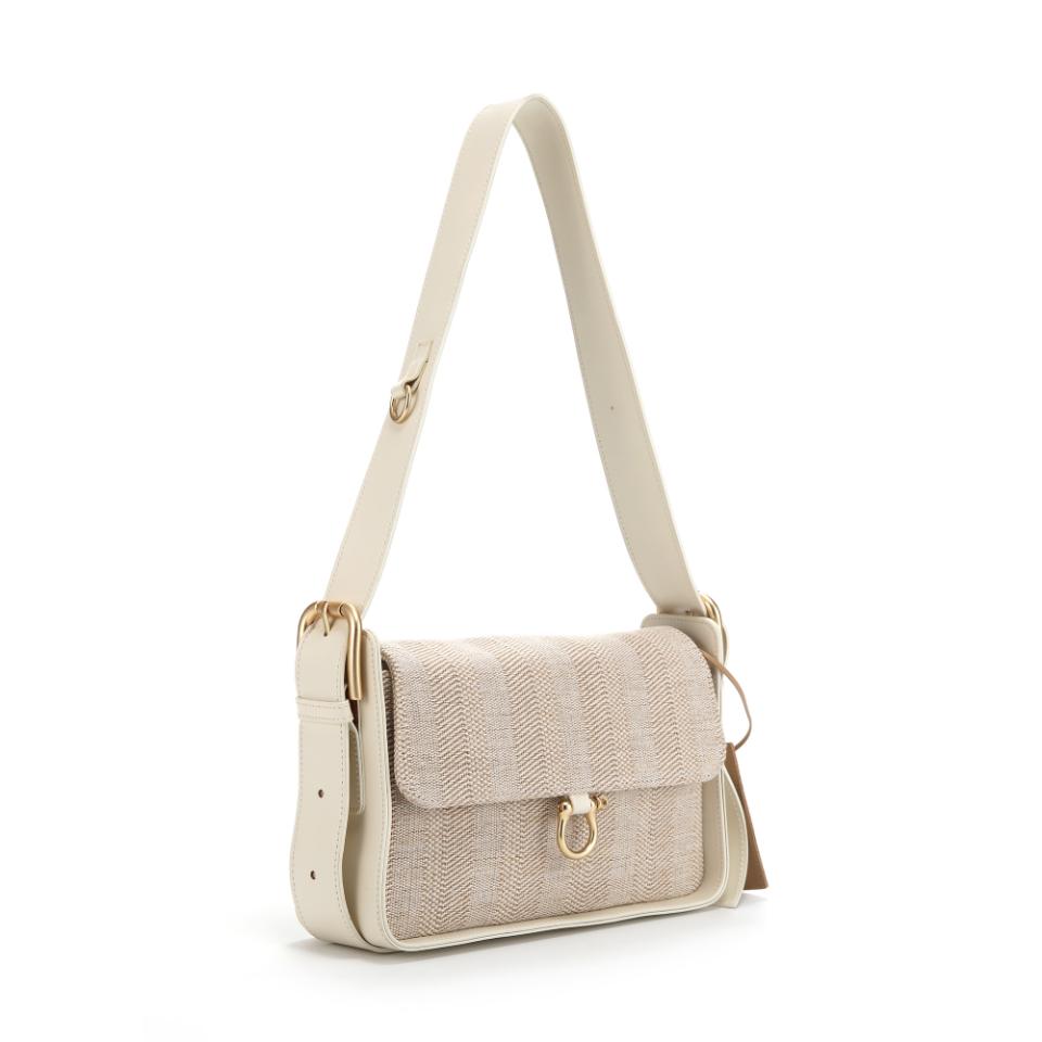 Code Green Organic Cream Tapestry Bag