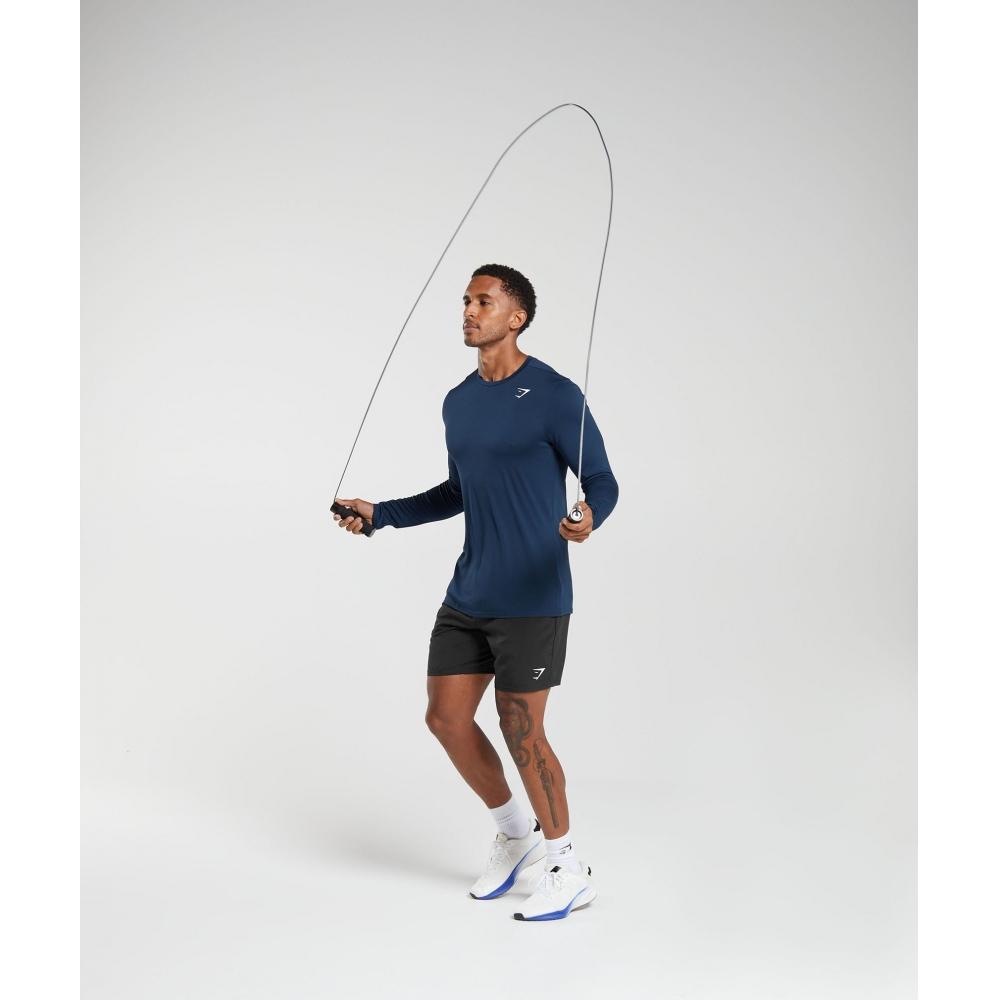 Gymshark Футболка с длинным рукавом Arrival Navy A2a1h Ubcy