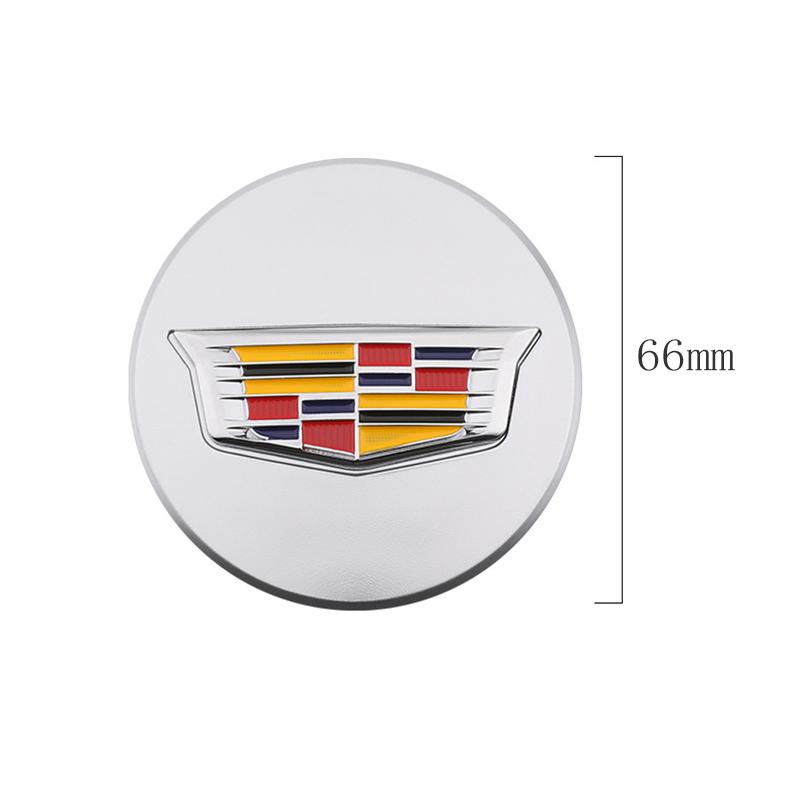 Для Cadillac Escalade XT5 XT6 CT5 CT6 XTS CT4 66 мм 4 шт. Колпачки ступицы колеса автомобиля Аксессуары Эмблема шины автомобиля Стиль автомобиля