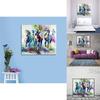 Современное животное искусство на холсте для подвешивания на стену для декора гостиной с абстрактными красочными лошадьми