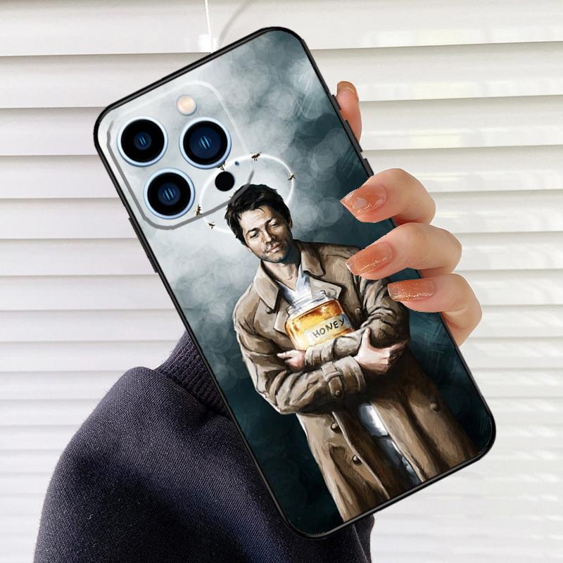Чехол для телефона Сверхъестественное Для iPhone 17 16 15 14 13 12 11 Pro Max mini 15 16 Plus 16e 17 Air Cover Fundas