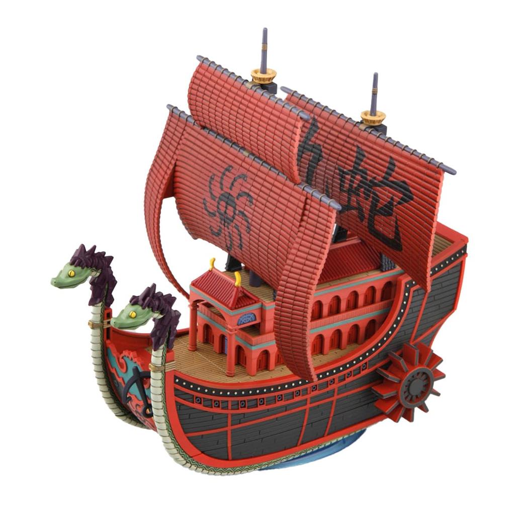 One Piece Grand Ship Collection Kuja Pirate Ship TV Animation ONE Plastic Model (From PIECE) Color-coded