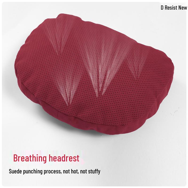 Замшевая подушка для поясницы на подголовник Toyota - Camry, Highlander, Avalon, RAV4, Wildlander