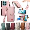 Кожаный чехол-кошелек для Moto Edge 60 Fusion 50 Ultra G05 G15 G35 G45 G55 G75 G85 G56 G86 G96 Кошелек для мелочи Держатель для карт Обложка