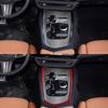 Red Carbon Fiber Car Center Console Side Cover For BMW Z4 G29 19 20 21 22 LHD