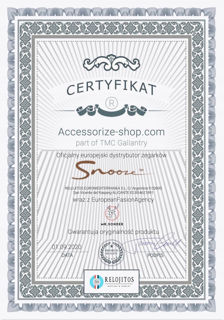 Zegarek SNOOZ SAA1042-81. Kwarcowy, Kolor MULTICOLOR. Unisex.