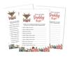 Inkdotpot Baby Shower Game Set Of 50 BabyA  AlphabetA  ABCA  Game Deer Jungle Animals Party