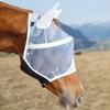 Сетчатая маска для лица от мух для лошади с защитой от УФ-лучей, закрывающая все лицо и защищающая глаза от насекомых-вредителей