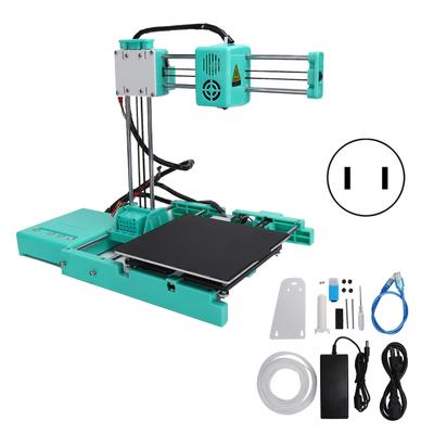 Мини 3D принтер набор DIY настольный точный с 4G TF картой для детей начинающих 110‑240VUS