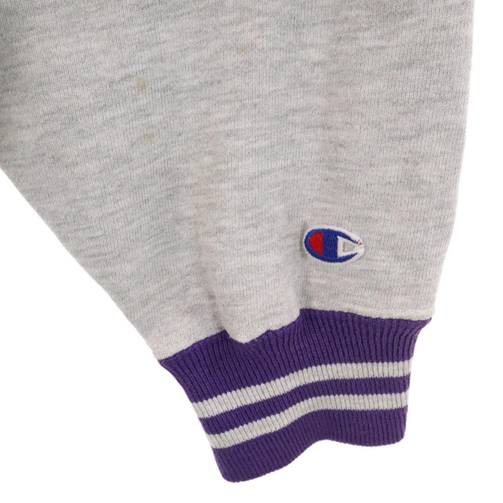 Champion 90s Old USA made embroidered tag Long sleeve Reverse weave sweat Men's Used