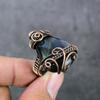 Labradorite Handmade Copper Wire Wrap Jewelry Ring Size 9 y2C95