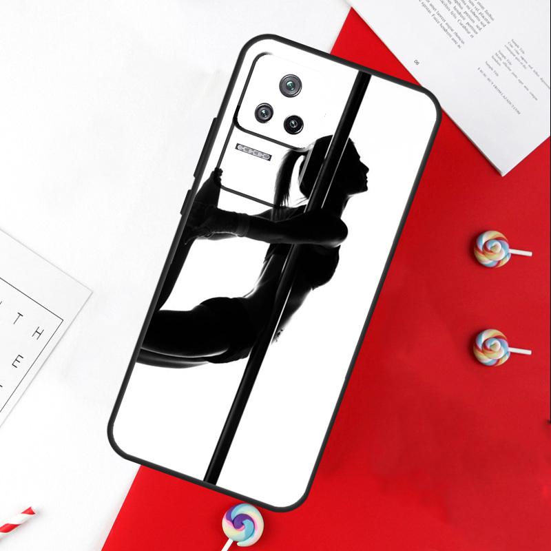 Танцы на пилоне Фитнес Чехол для Xiaomi 15 Ultra 13 14 11T 12T 13T 14T Pro POCO X7 Pro X3 X5 X6 M6 F5 F6 Pro