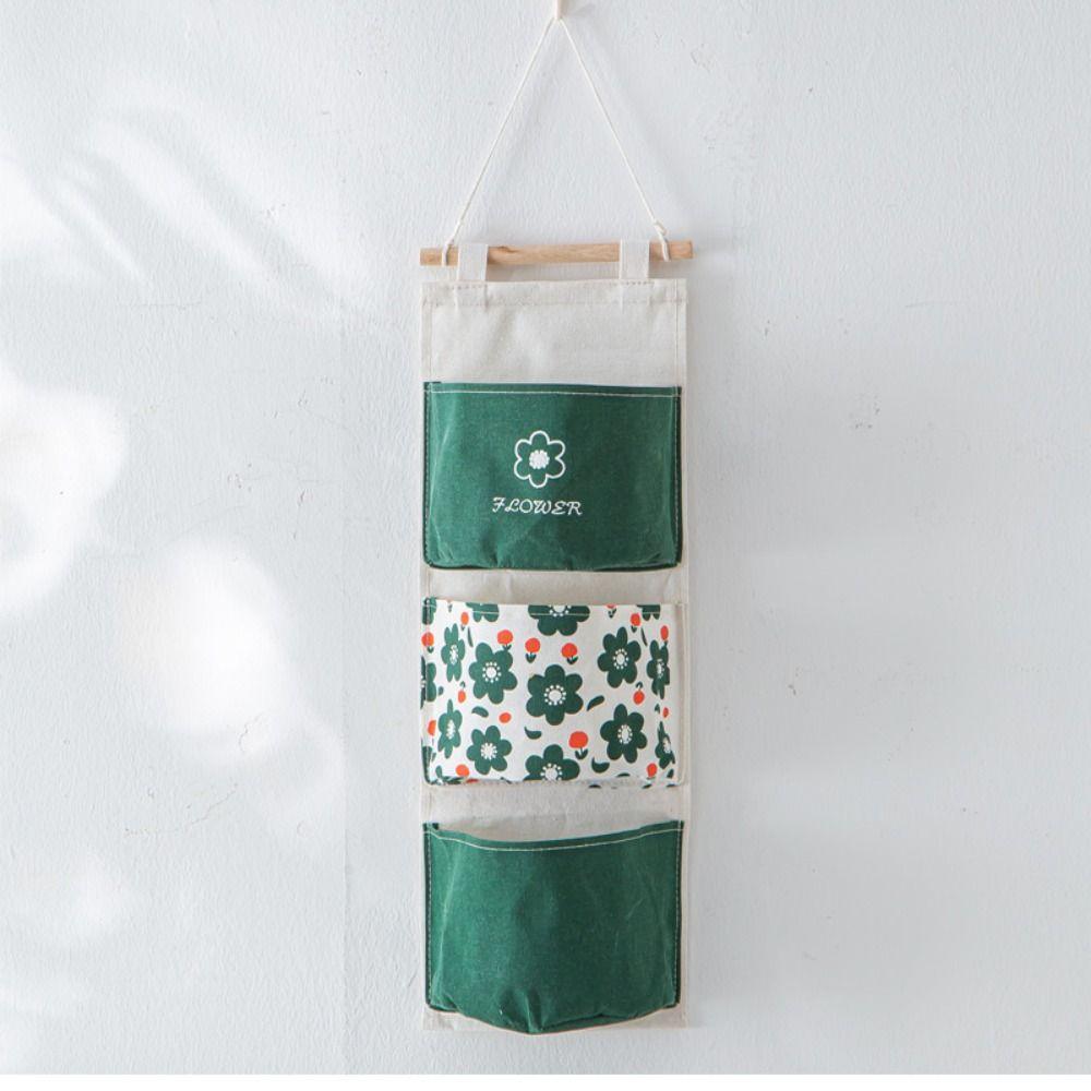 Множество карманов, подвесная сумка, настенные сумки для хранения всякой всячины, прикроватный органайзер для общежития