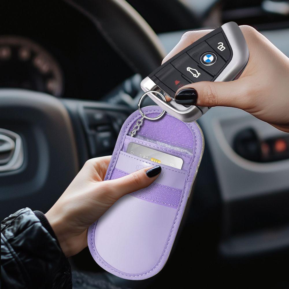 Klatka Faradaya Tech-Protect Klr100 Pouch Keyless Rfid Signal Blocker Case Lavender