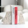 Wabi-Sabi Art Imitation Travertine Creative Ladder Book Ends Ornament Geometric Home Model Room Atmosphere Decoration