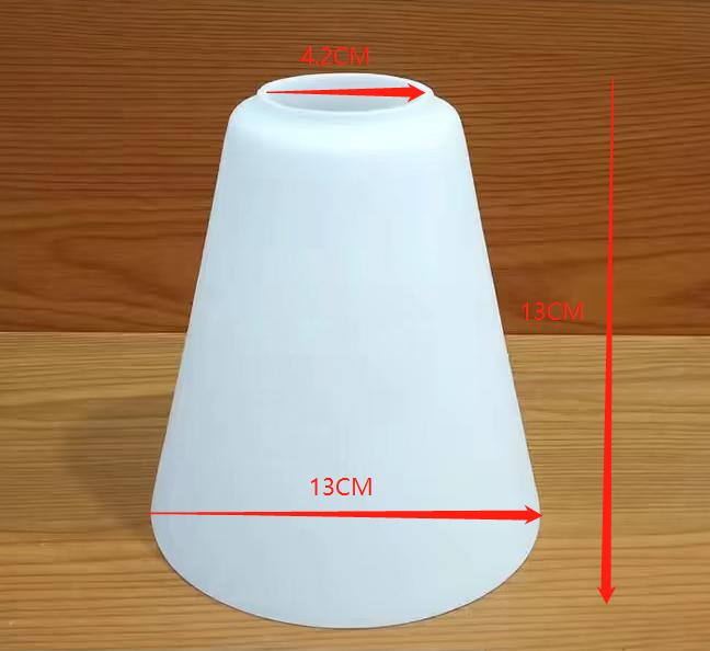 E27 Glass Lamp Currency Vintage Cover Lamp Shade Replacement Glass Lampshades for Desk Lamp Table Lights Bedroom Study Room