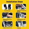 1Pc Shift Console Sliding Position Cover for 2011-2014 Lexus ISF 2006-2013 Lexus IS250/IS350 Part Number 35975-53020,3597553020