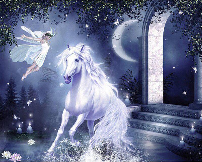 Алмазная живопись утки цветы кошка стразы 5D DIY Алмазная вышивка полный набор небесный пейзаж вышивка крестиком Алмазная мозаика подарок ручной работы