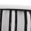 Racing Style Front Kidney Grill Dual Slat Grille For BMW 3 Series E92 E93 Coupe 2006- 2010 Gloss Black+ Chrome 51137157277-A91R