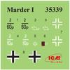 ICM 1/35 German Army FCM36 Marder I Specification Plastic Model Kit 35339