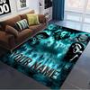 Name Custom Horror Halloween Carpet Rug for Living Room Bedroom Home Sofa Decoration,Kids Play Non-slip Floor Mat