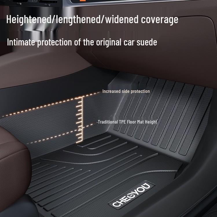 Peihui Full Coverage TPE Car Floor Mats for Buick Envision, Regal, LaCrosse, Excelle GT/e5, Verano, Velite 6