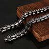 Панк-рокер, ширина 15 мм, цепочка-колье с килем дракона для мужчин, твердая нержавеющая сталь, мужские ювелирные изделия на шее, аксессуары, подарки для него