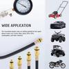 Professional Engine Compression Test Kit M10/12/14/18 Adapter 0-300 PSI Automotive Cylinder Tester Kit Pressure Gauge Tester
