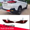 Functions LED Reflector Lamp Rear Fog Lamp Bumper Brake Light Lamp For Toyota Rush 2018 1 Pair LED Bumper Brake