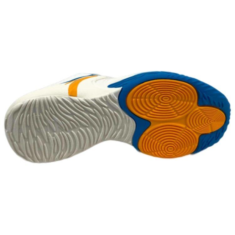 Anta Jump 1.0 прочные нескользящие низкие баскетбольные кроссовки мужские белые синие желтые 112211616S-3