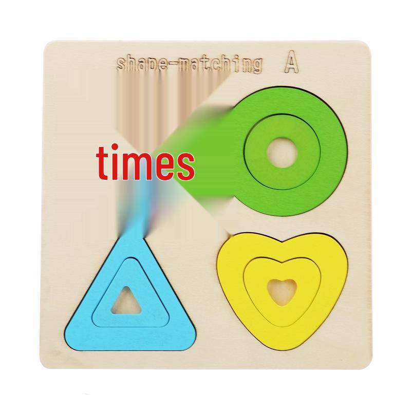 Деревянные крестики-нолики: Детская развивающая логическая игра для двух игроков