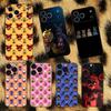 Чехол для телефона Five-Nights-At-Freddys F-Fnaf для iPhone 17,16,15,14,13,12,11,Pro,XS,Max,XR,Plus,E,SE4,Mini Черный Мягкий Чехол