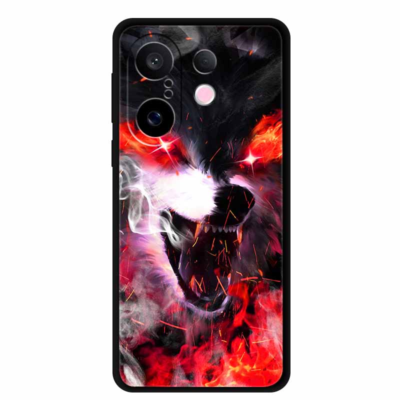 Для Vivo S30 Pro Mini Чехол Роскошный Мультяшный Рисунок Крутой Мягкий Силиконовый Чехол для Телефона для Vivo S30 Pro Mini 5G Защитные Чехлы