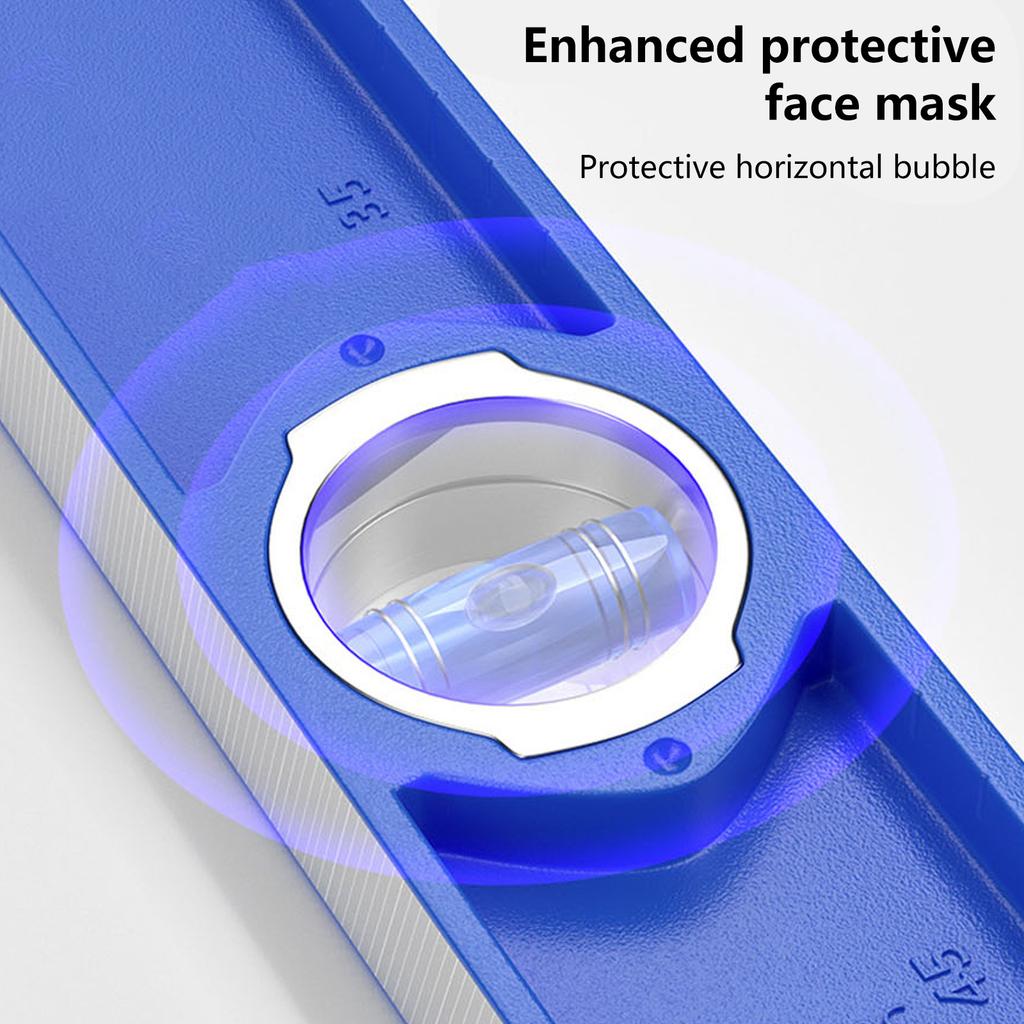 Professional Magnetic Torpedos Level Wear Resistants Aluminum Constructions Meter Tool with Clear Observation Window
