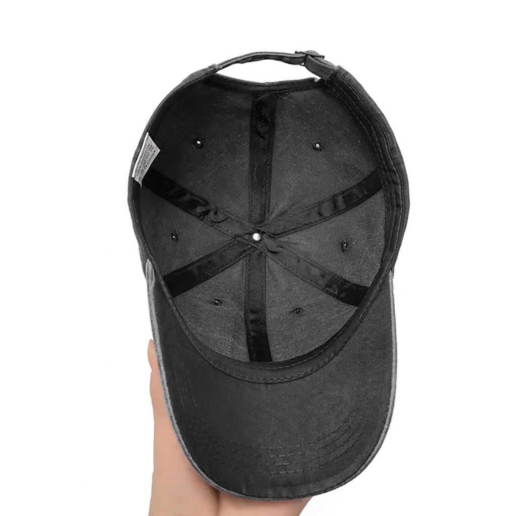 Унисекс повседневная моющаяся хлопковая бейсболка с принтом серии уличная моющаяся шляпа от солнца
