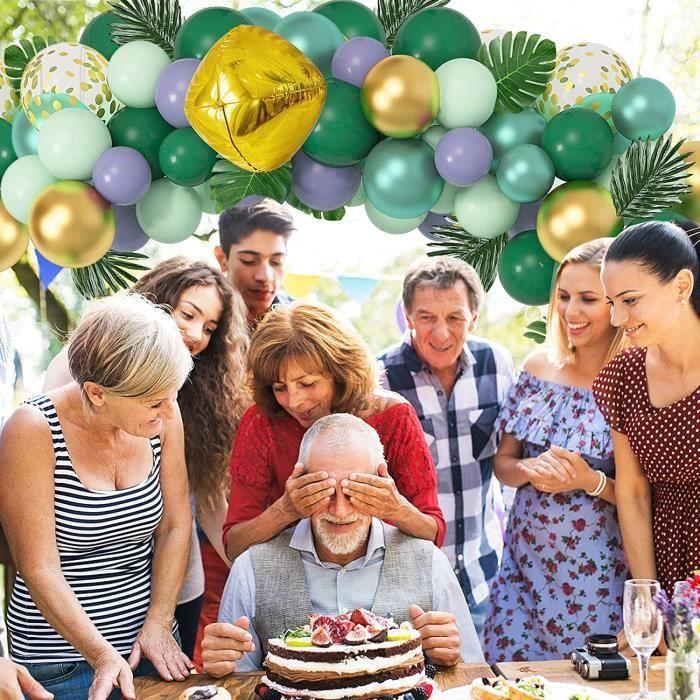 Arche de ballons - Non spécifié - Vert Olive Or - Latex - Décoration de fête - Mixte