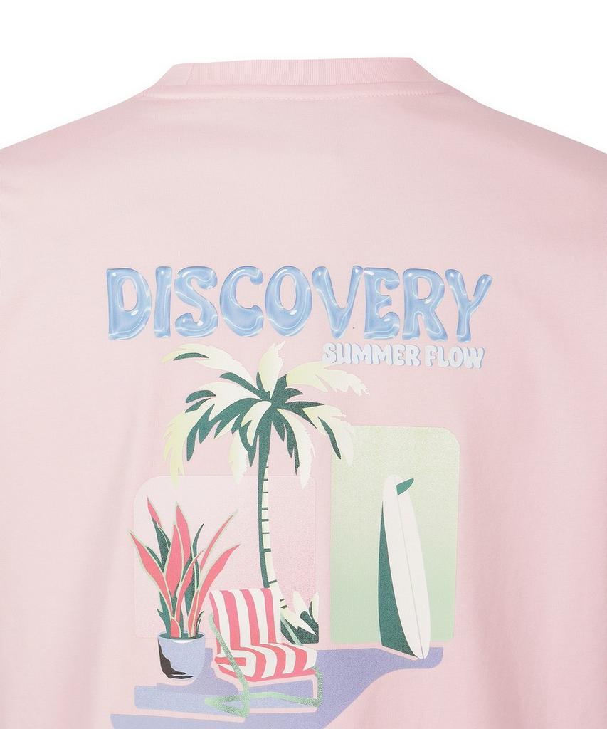 DISCOVERY EXPEDITION Women'S Freshvent Summer Flow Short Sleeve T-Shirt (L.Pink)