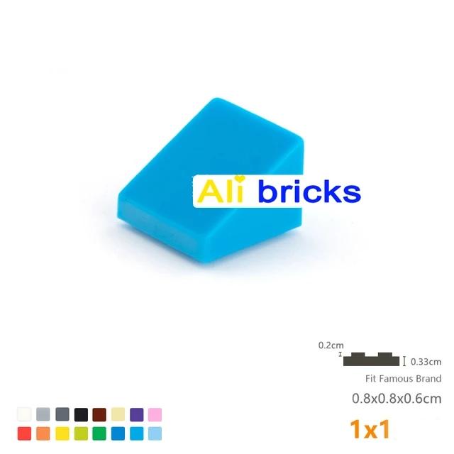 50 шт. MOC 54200 Скат 30° 1x1x2/3 Кирпич Переключатель Защелка идеально подходит для High-tech Строительные Кирпичи Детали Технические Детали Игрушка СДЕЛАЙ САМ Обучение