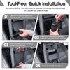 Armrest Hidden Box Tray for Jeep Wrangler JL JLU 2018-2025 & Gladiator JT -2025 Center Console Secret Organizer Interior Box