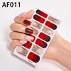 Women Hot Nail Sticker Plastic Sticker Nail Sticker Decals Art Casual Fashion Elegant Randomly